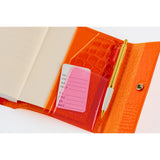 Hobonichi A6 Cover - beautiful people: Nothing to Hide (Orange)