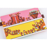 Hobonichi A5 Cover - 100%ORANGE: Where's the Squirrel Going