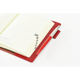 Hobonichi 5-Year Techo A6 Leather Cover (Red)