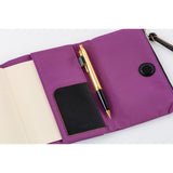 Hobonichi A6 Cover - Tragen: Purple