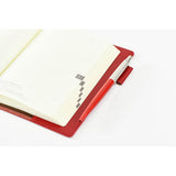 Hobonichi A5 5-Year Techo Cover- Red Leather