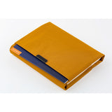 Hobonichi A5 Cover - Tragen: Mustard