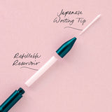 Tom's Studio The Brass Wren Refillable Writing Pen