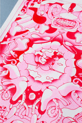 A3 Poster - Agathe Bruguière x Miyazaki - Kiki the Little Witch