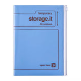 Mark's Inc Storage. IT Zipped Cover A5 Notebook - 2025 Colours
