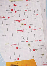 Bob Dylan's New York Revisited Map 1961 - 1969