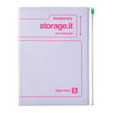 Mark's Inc Storage. IT Zipped Cover A5 Notebook - 2025 Colours