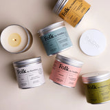 FieldDay Rain Folk Tin Candle - Drenched Grass and Petrichor