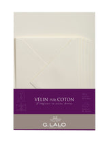 G. Lalo Cotton Wove Writing Set Writing Set - A5 Sheets & C6 Envelopes