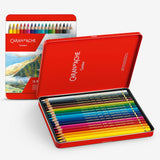 Caran d'Ache Pablo Water Resistant Colour Pencils Assorted Tin of 18