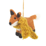 Rusty Fox Christmas Tree Hanging Decoration