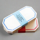 Classiky Letterpress Label Cards - Set of 40