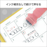 Kutsuwa Cruro Roller Stamp Colour Pen