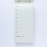 Classiky Weekly Planner Pad