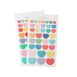 Livework Color Palette Stickers - Heart