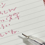 Kuretake Karappo Empty Brush Pen Set of 5 - Fill With Your Own Ink - Diagonal ObliqueTip