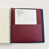 Kleid String Tie Square Notebook Red
