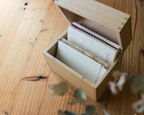 Classiky Post Card Wooden Storage Box