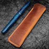 Galen Leather Single Fountain Pen Sleeve