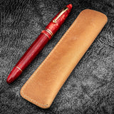Galen Leather Single Fountain Pen Sleeve