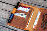 Galen Leather Wallet Insert for Traveler's Notebook - Passport Size