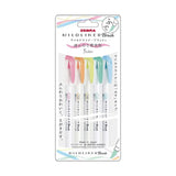 Zebra Mildliner Brush Twin-Tip Pens