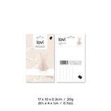 Lovi Angel Natural Wood (6.5cm) - 3D Wooden Figure