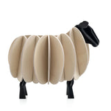 Lovi Sheep Natural Mix (11cm) - 3D Wooden Figure