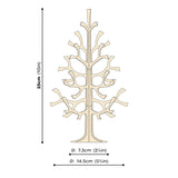 Lovi Spruce Tree 25 cm natural wood - 3D Wooden Figure