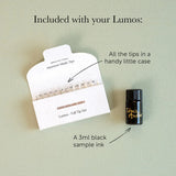 Tom's Studio The Lumos Pro Refillable Multi-Tip Pen - Sunset