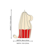 Lovi Moomin Mama 11.5cm - 3D Wooden Figure