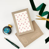 Noel Pack of 8 Letterpress Christmas Cards