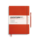 Leuchtturm 1917 A4 Master Slim Hardcover Notebook Ruled Various Colours