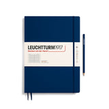 Leuchtturm 1917 A4 Master Slim Hardcover Notebook Ruled Various Colours