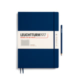 Leuchtturm 1917 A4 Master Slim Hardcover Notebook Grid Various Colours