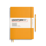 Leuchtturm 1917 A4 Master Slim Hardcover Notebook Grid Various Colours