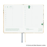 Hobonichi Techo A6 HON 2027 - V&A Series: Vine (January Start)