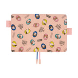 Hobonichi A6 Cover - Candy Stripper: Random Dog & Cat