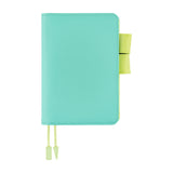 Hobonichi A6 Cover - Colors: Aqua Lime