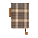 Hobonichi A6 Cover - Shirt Fabric: Foggy Plaid