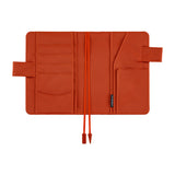 Hobonichi A6 Cover - Colors: Bordeaux Terracotta