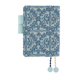 Hobonichi A6 Cover - mina perhonen: felice (Blue)