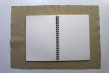 Tsubame Plain A5 Blank Ringbound Notebook