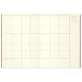 Traveler's Company Notebook Passport Size Refill 006 Monthly Planner Undated