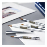 Rosa Lake Sable Synthetic Mix Series 178 Travel Brushes