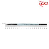 Rosa Synthetics Saber Flat Dagger Painting Brush, STREAM 143