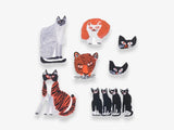 Greeting Life Sticker Pack - Mirocomachiko Cat