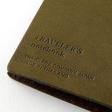 Traveler's Company Notebook Passport Size Olive Green