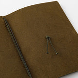 Traveler's Company Notebook Passport Size Olive Green