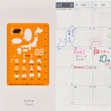 Hobonichi Stencil Travel
